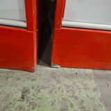 Metal cabinet with flaps and doors (90s)