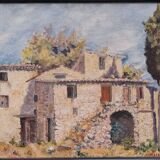 Paire de peintures à l'huile