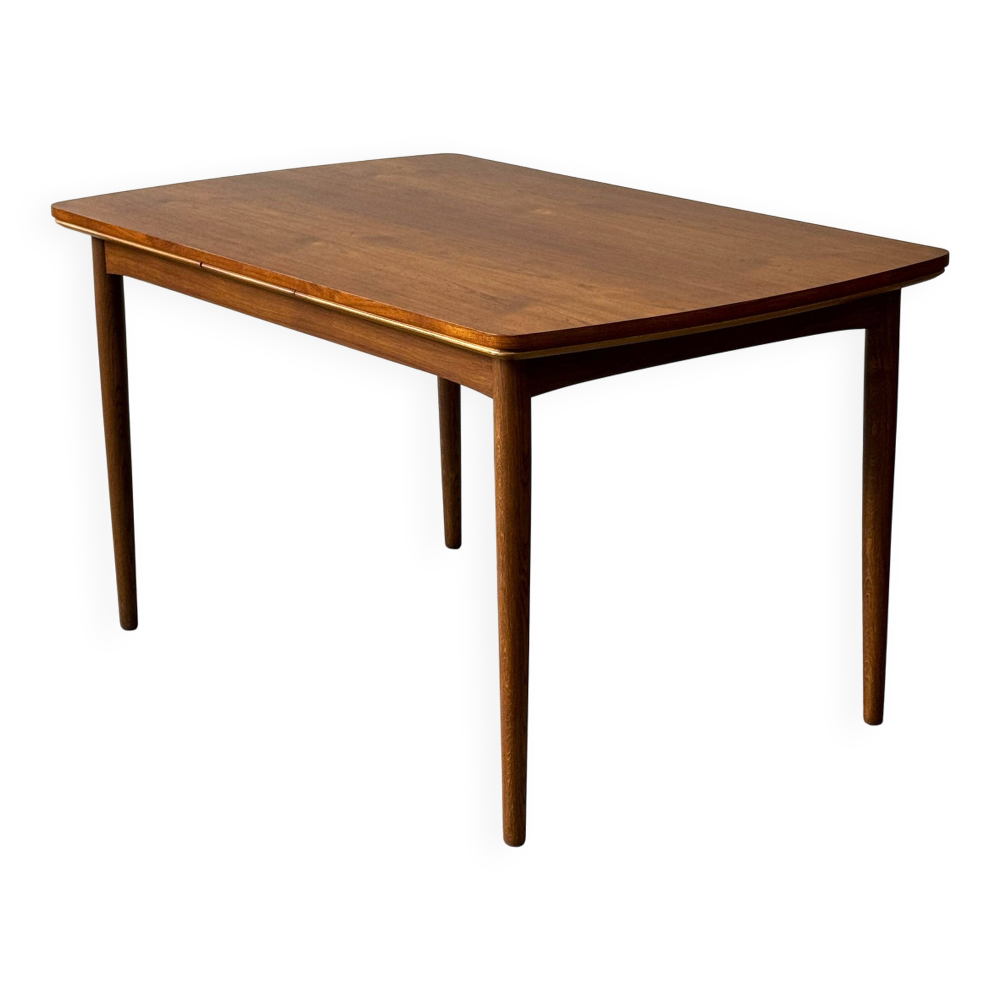 Teak Extending Table, Denmark 1960s/1970s, Vintage, Mid-C Modern