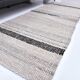 Tapis kilim beige noir, tapis kilim turc, tapis kilim en laine fait main