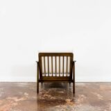 Customizable Restored Mid Century Armchair By Zenon Bączyk, 1960's