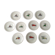 Set of 10 Lunéville dessert plates