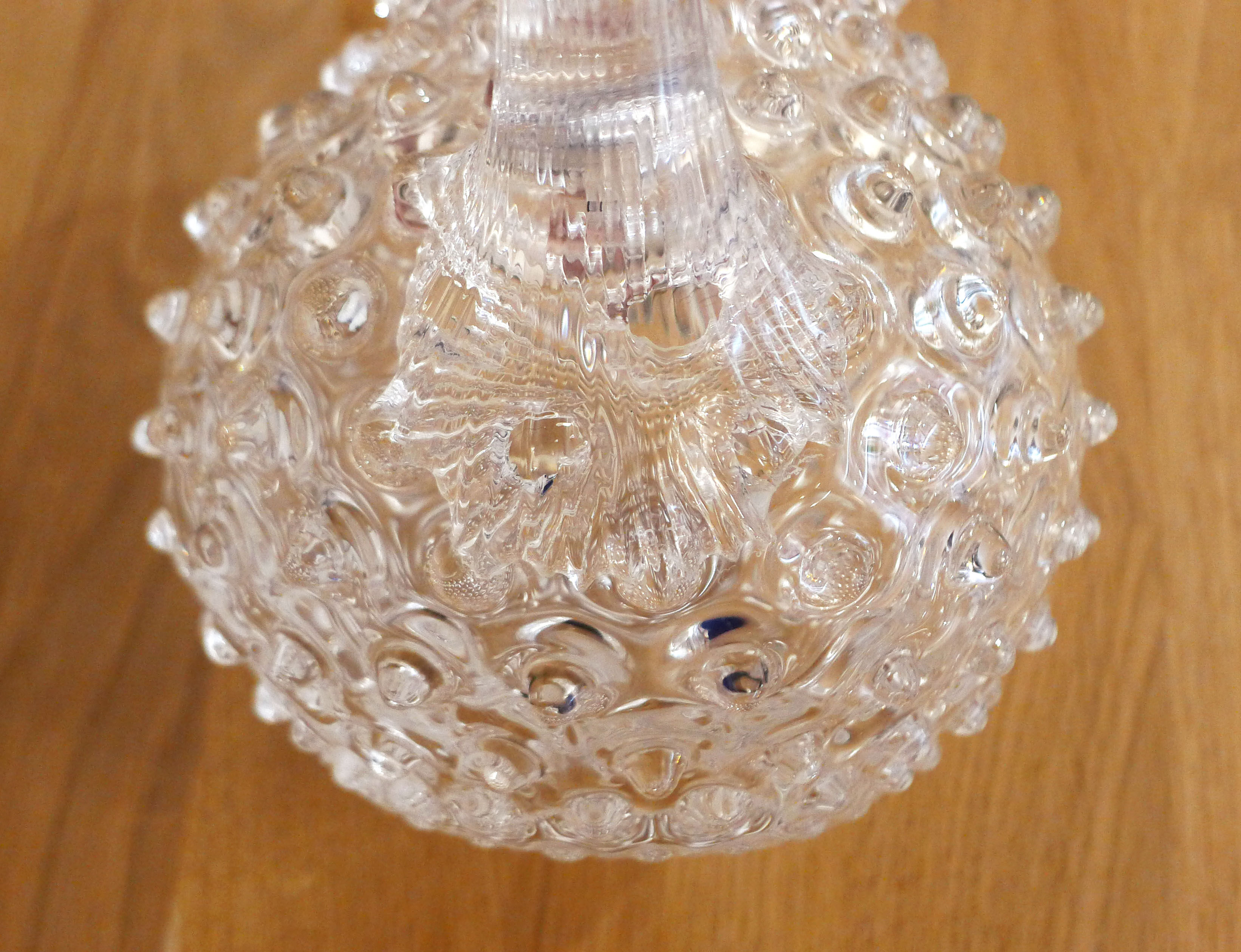 Small pitcher with raised pimples