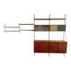 Scandinavian teak String shelf unit
