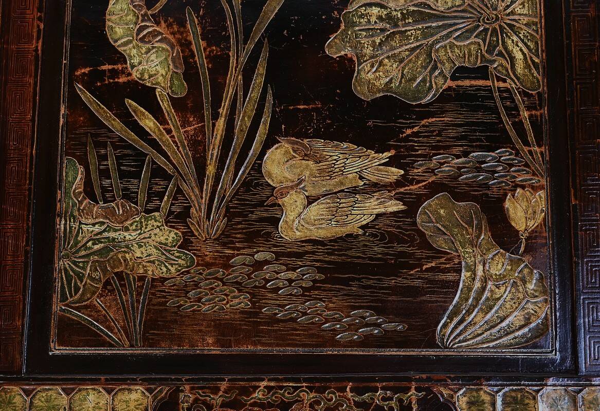 Lacquered Wooden Coffee Table, China – 1960