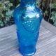Glass vase from vintage Empoli glassworks 70s 80s