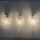 Tulipan glass sconce by Kalmar, Austria, 1960s