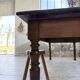 Solid oak table 1900 drapery style XL 250cm