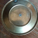 Butterfly brass candlestick