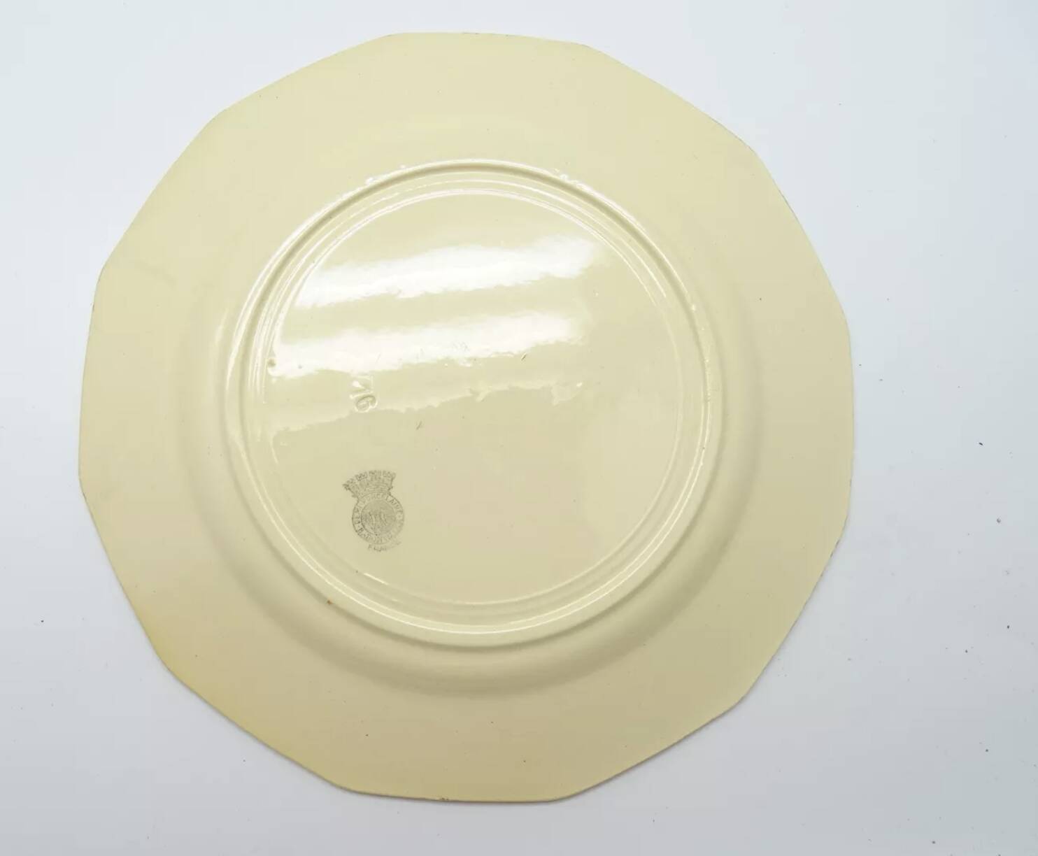 Set of 6 Badonviller dessert plates