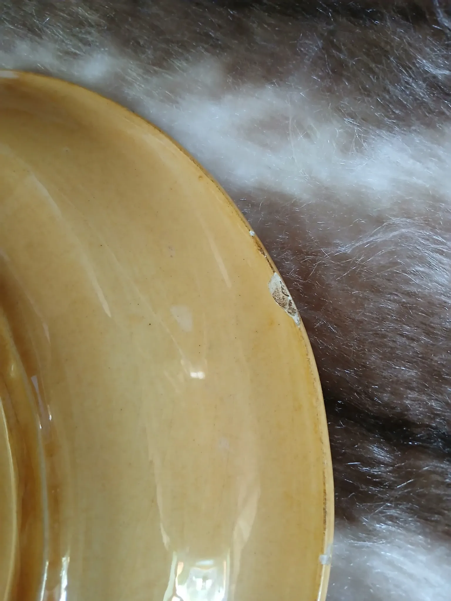 Old slipware plate