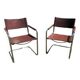 Leather armchair