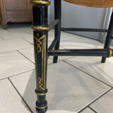 Antique Napoleon III Chair Embroidery