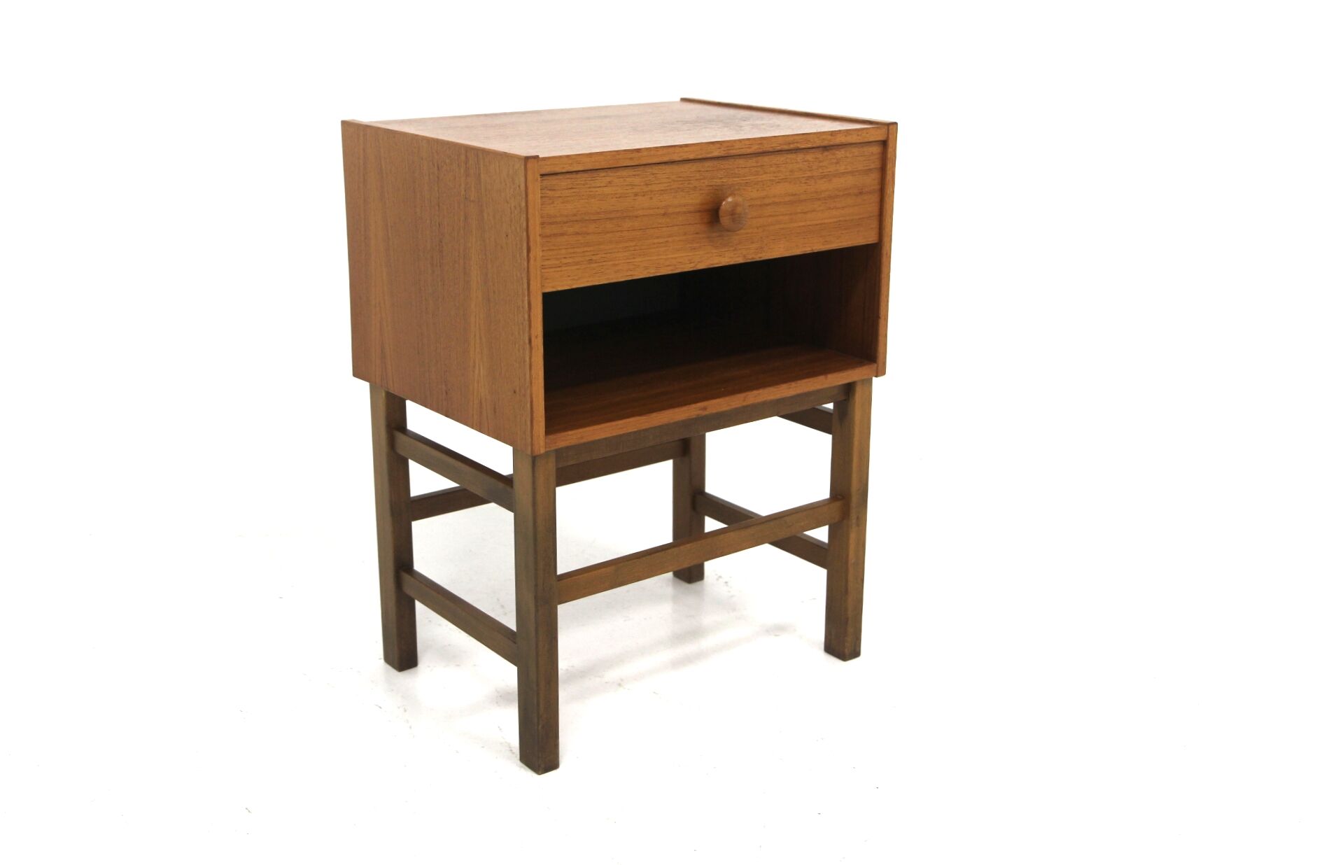 Scandinavian teak bedside table, Sweden, 1960