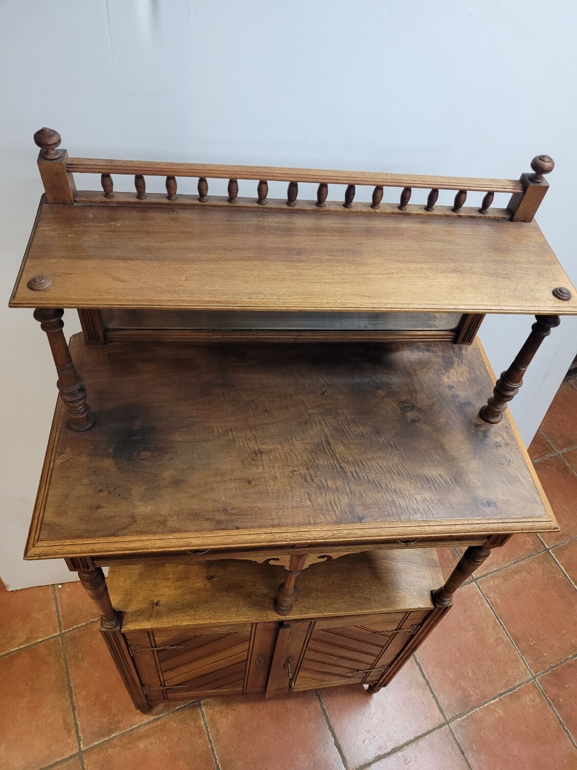 Walnut service furniture