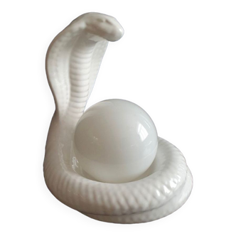 Porcelain cobra lamp (80s)