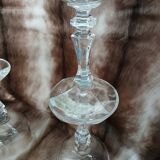 11 crystal stem glasses