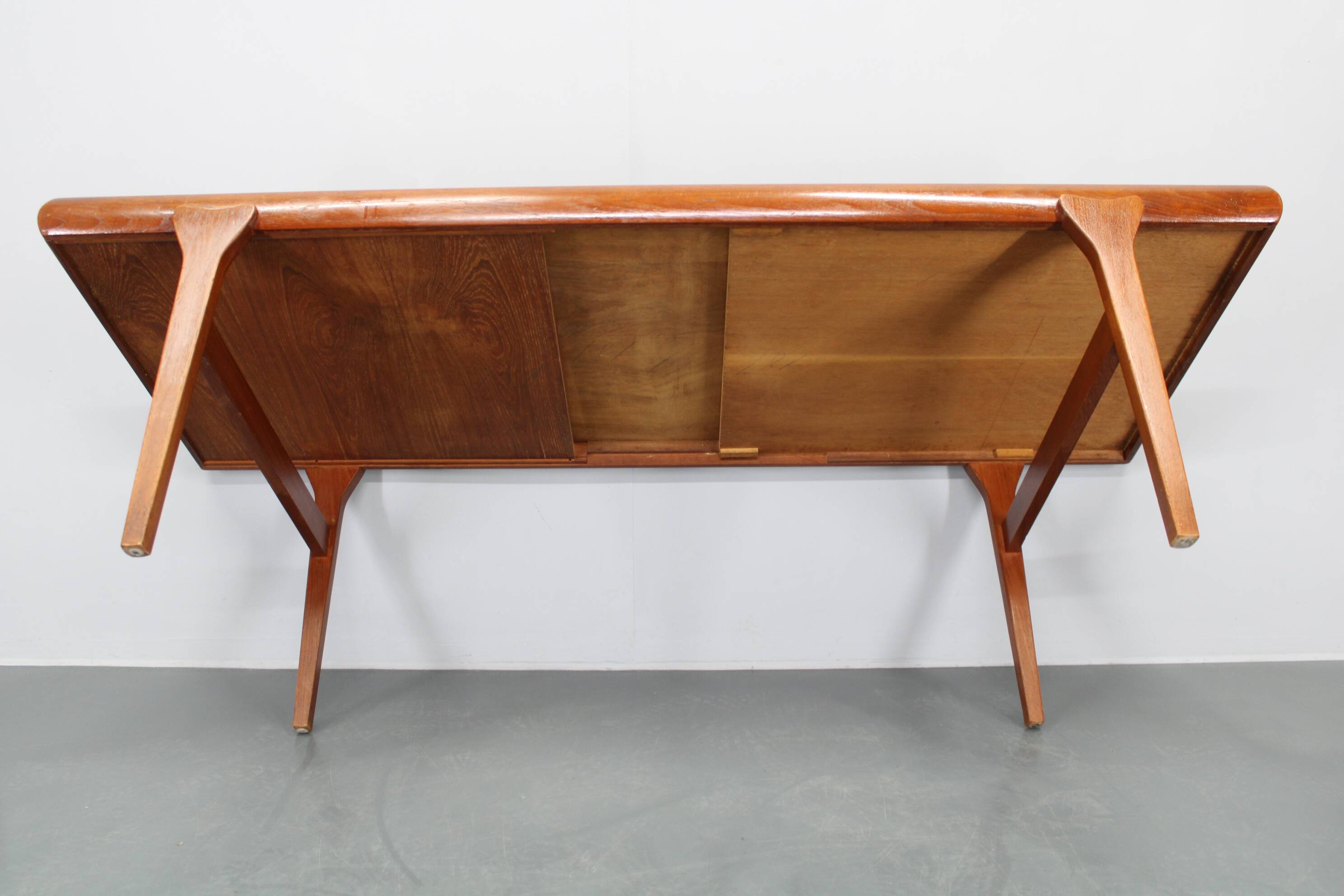 1960s Johannes Andersen Restored Teak Coffee Table for CFC Silkeborg, Denmark