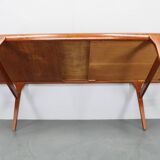 Table basse en teck restaurée par Johannes Andersen des années 1960 pour CFC Silkeborg, Danemark