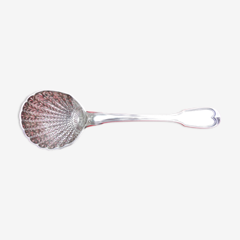 Sugar spoon, sprinkler, solid silver rooster punch, early nineteenth century