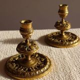 19th century bronze table ends