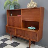 1960s teak high sideboard