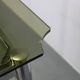 Mid-century smoked glass serving cart, Italy, 1970s