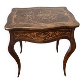 Coiffeuse avec miroir style Louis XV
