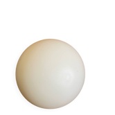 Plafonnier, applique boule vintage en opaline blanche