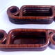 Pair of candlesticks Louis Giraud, Vallauris