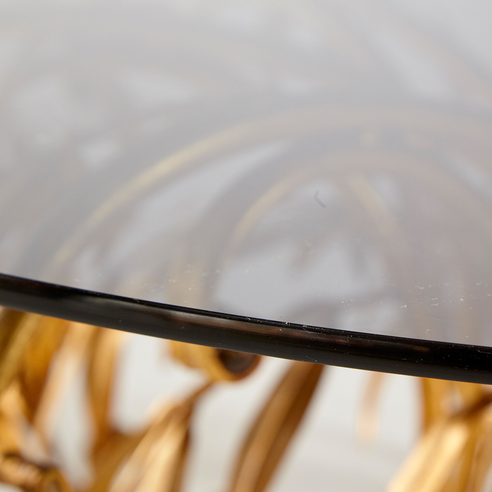 Hans Kögl brass coffee table