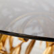 Hans Kögl brass coffee table