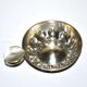 Vintage tastevin cup in silver metal Lutz Dijon 7.5 cm