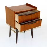 Teak bedside table, Sweden, 1950
