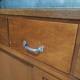 Vintage Store Counter | Retro Display Cabinet | Stylish Mid-Century Shop