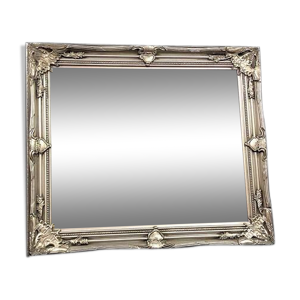 miroir argenté baroque