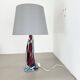 Large 41cm sommerso murano glass flavio poli attr. table light, italy, 1960s