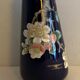 Art nouveau ceramic new cobalt vase by Villeroy and Boch
