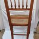 Rattan bedroom chair from the early 20th century