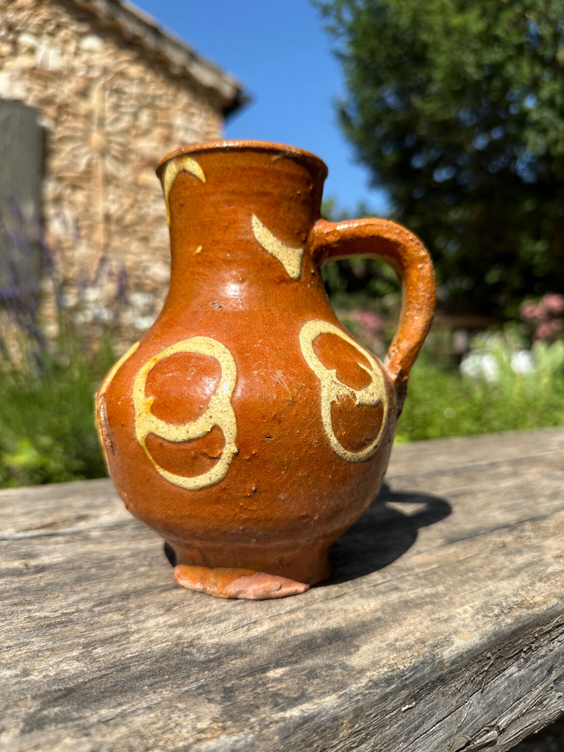 Terracotta jug