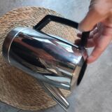 Magnificent stainless steel teapot by Guy Degrenne made in France.