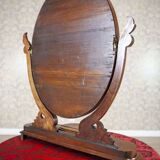 Early 20th Century Adjustable Mirror with Storage Compartment, 1890s