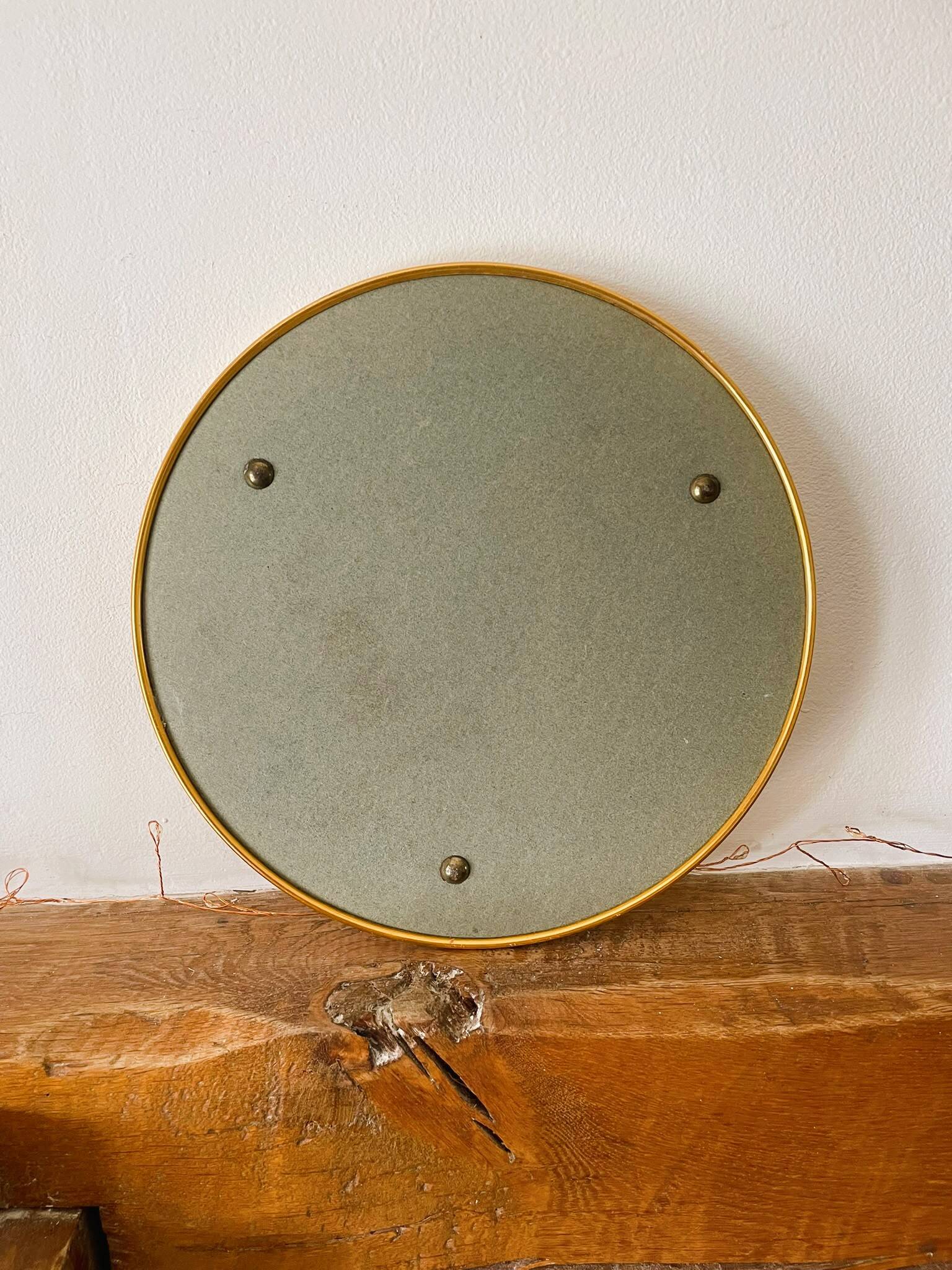 Miroir doré vintage