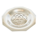 Antique butter dish Coquillor-Glace in silver-plated metal