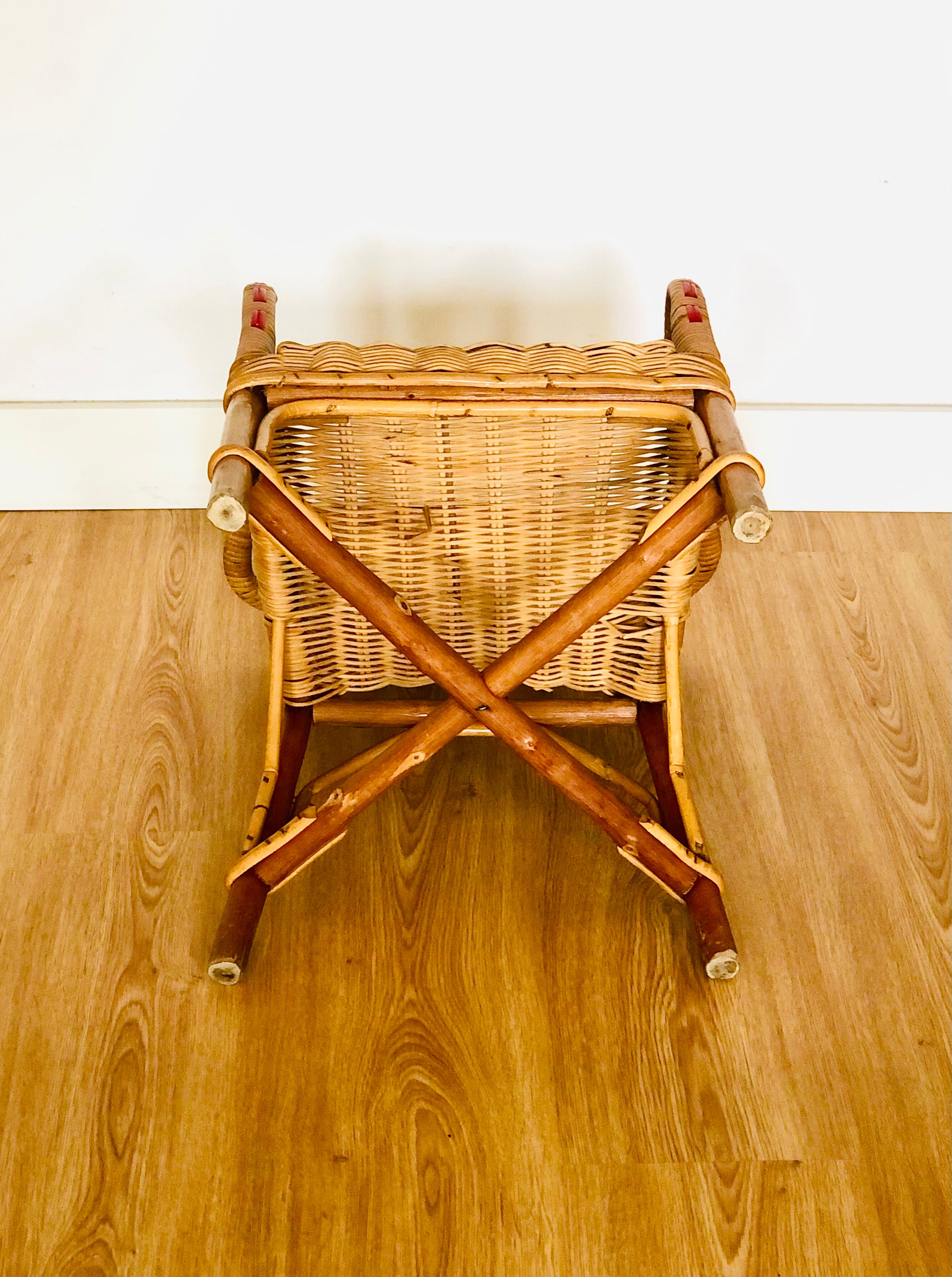 Rattan and wicker children's chair