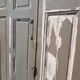 Lot shutters, 3 elements solid wood patinated 1930 - 227cm