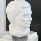 Plaster head, 70s