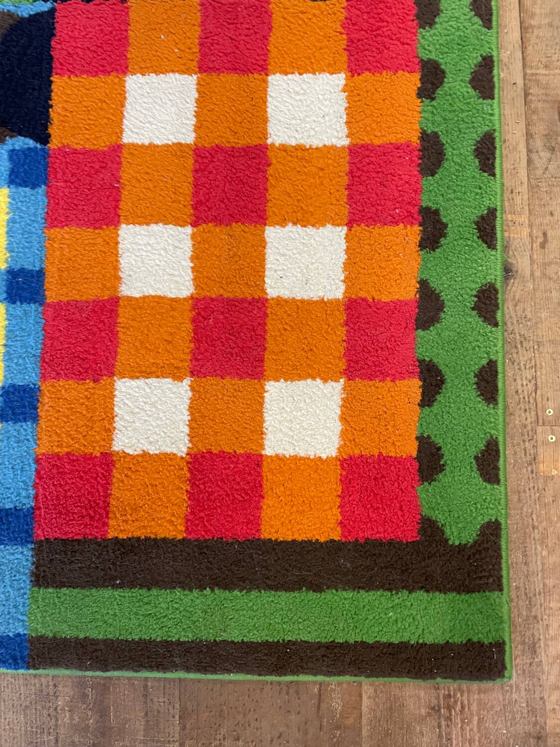 Modernist wool rug