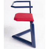 Set of two chairs by Stefan WewerkaEinschwinger for Tecta, Germany, circa 1980