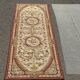 Aubusson style knotted pile rug – 2.45 x 0.90 metres –